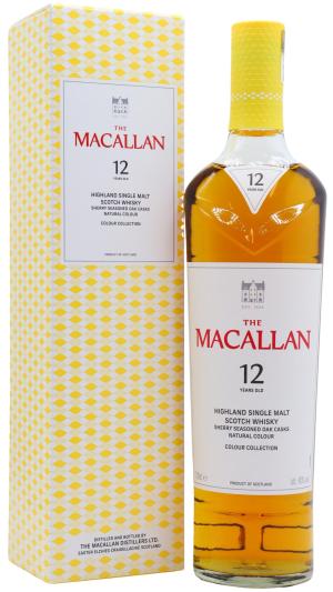 The Macallan 12 year old The Colour Collection Single Malt Scotch Whisky 70cl 40 ABV