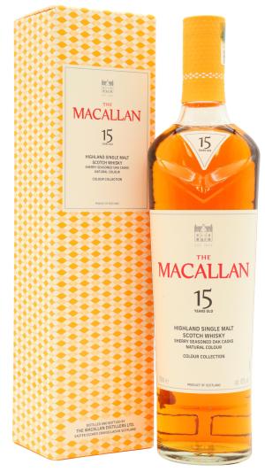 The Macallan 15 year old The Colour Collection Single Malt Scotch Whisky 70cl 43 ABV
