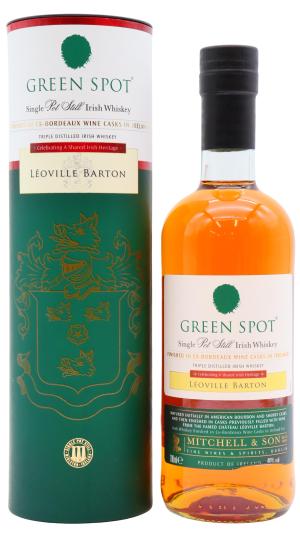 Green Spot Leoville Barton Bordeaux Wine Cask Finish Single Pot Still Irish Whiskey 70cl 46 ABV