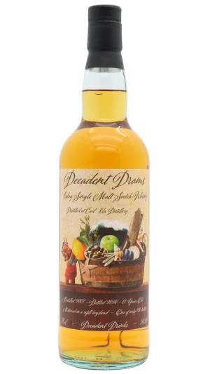 Caol Ila 19 year old Decadent Drams Single Cask Single Malt Scotch 2007 Whisky 70cl 501 ABV