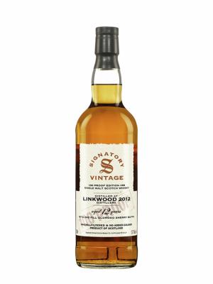 LINKWOOD 12 ans 2012 100 Proof 68 Signatory Vintage