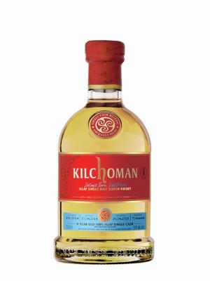 KILCHOMAN 8 ans 100 Islay Fermentation Variation 75h Bourbon Barrel Single Cask New Vibrations