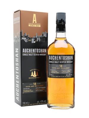 Auchentoshan 18 Year Old Lowland Single Malt Scotch Whisky