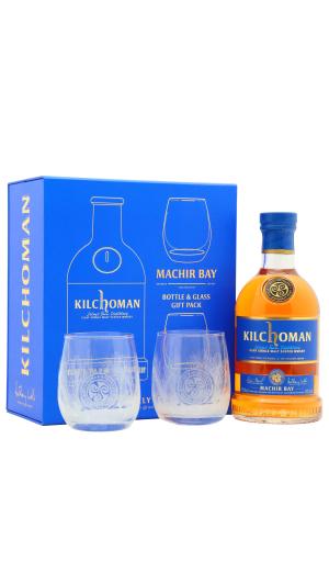 Kilchoman Machir Bay Islay Single Malt Scotch Whisky 70cl 46 ABV Glass Pack