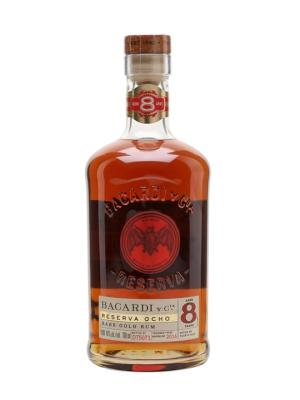 Bacardi 8 Year Old Reserva Ocho Rum Single Modernist Rum