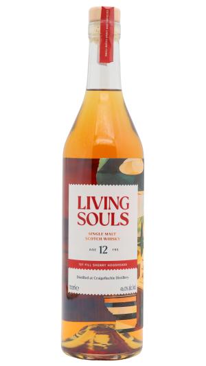 Craigellachie 12 year old Living Souls Single Malt Scotch Whisky 70cl 46 ABV
