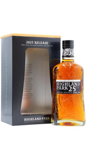 Highland Park 25 year old 2023 Release Single Malt Scotch 1998 Whisky 70cl 46 ABV