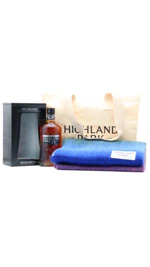 Highland Park 21 year old 2023 Release Single Malt Scotch 2001 Whisky 70cl 46 ABV Includes Tote Bag Scarf