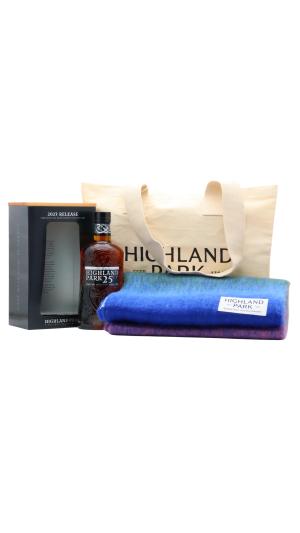 Highland Park 25 year old 2023 Release Single Malt Scotch 1998 Whisky 70cl 46 ABV Includes Tote Bag Scarf