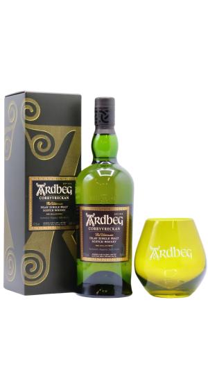 Ardbeg Corryvreckan Islay Single Malt Scotch Whisky 70cl 571 ABV Includes Branded Glass