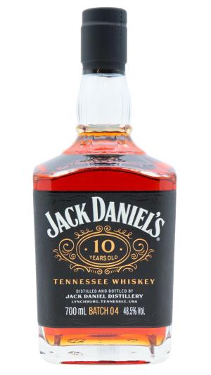Jack Daniels 10 year old Batch 04 Tennessee Whiskey 70cl 485 ABV