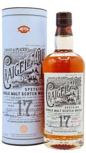 Craigellachie 17 year old Speyside Single Malt Scotch Whisky 70cl 46 ABV