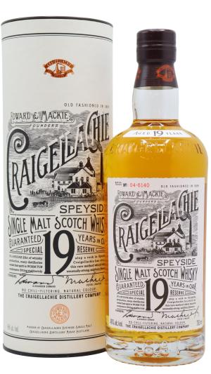 Craigellachie 19 year old Speyside Single Malt Scotch Whisky 70cl 46 ABV