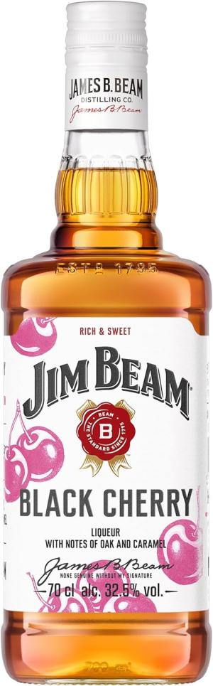 Jim Beam Black Cherry Kentucky Bourbon Whiskey 70cl 325 ABV