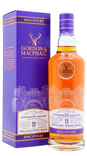 Bunnahabhain 11 year old Gordon MacPhail Discovery Single Malt Scotch Whisky 70cl 43 ABV