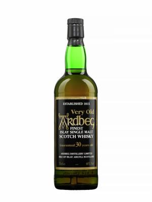 ARDBEG 30 ans Black Label Green Glass