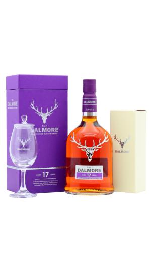 Dalmore 17 year old Highland Single Malt Scotch Whisky 70cl 42 ABV Includes Tasting Glass