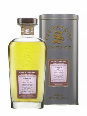 CLYNELISH 33 ans 1973 Cask Strength Edition Signatory Vintage