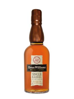 EVAN WILLIAMS 2007 Single Barrel 60 ans LMDW
