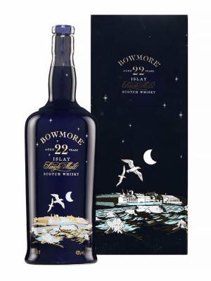 BOWMORE 22 ans Seagull Bleue Ceramic