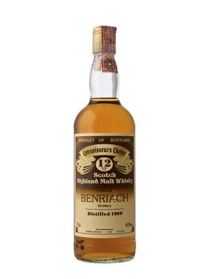 BENRIACH 12 ans 1969 Gradient Brown Label Meregalli Import
