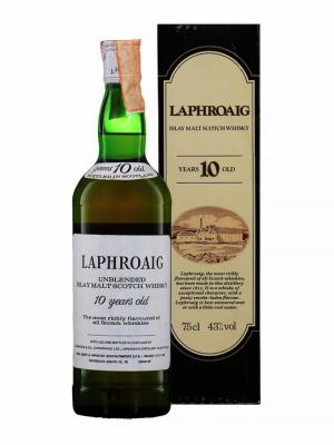 LAPHROAIG 10 ans Unblended Bonfanti Of