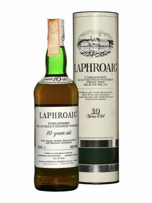LAPHROAIG 10 ans Unblended Cinzano Import