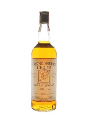 CAOL ILA 14 ans 1974 Connoisseurs Choice Old Map Label