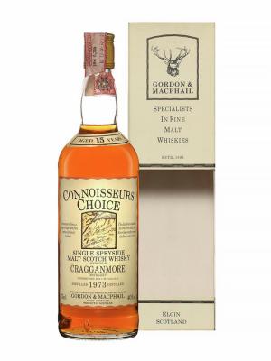 CRAGGANMORE 15 ans 1973 Connoisseurs Choice Old Map Label
