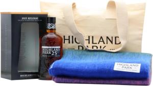 Highland Park 25 year old 2023 Release Single Malt Scotch 1998 Whisky 70cl 46 ABV Includes Tote Bag Scarf