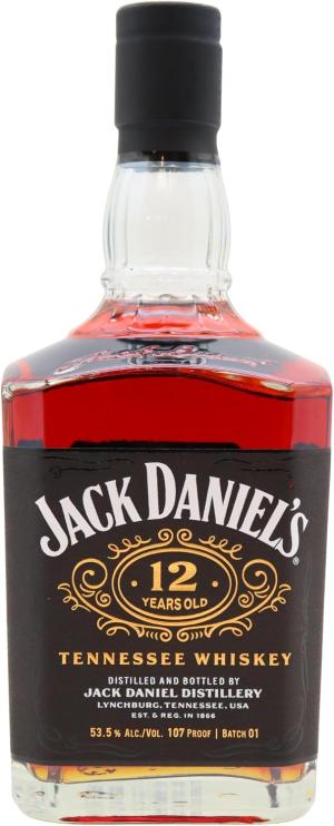 JACK DANIELS Tennessee Whiskey 12 Years Old 700 ML