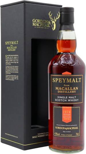 The Macallan 42 year old Speymalt Single Malt Scotch 1974 Whisky 70cl 43 ABV