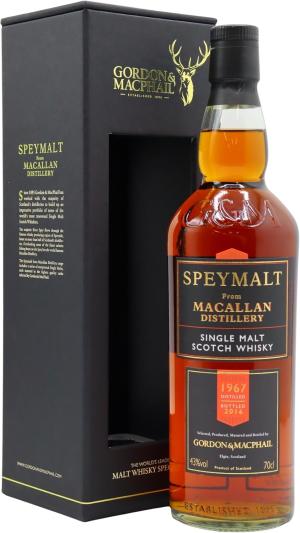 The Macallan 49 year old Speymalt Single Malt Scotch 1967 Whisky 70cl 43 ABV