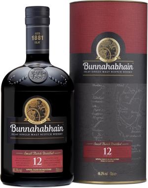 Bunnahabhain 12 Year Old Islay Single Malt Scotch Whisky 70cl 463 ABV Nutty Sweet Unpeated Islay Whisky Islay Single Malt Whisky