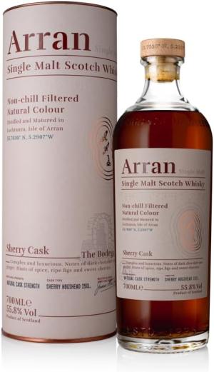 Arran Bodega Sherry Cask Finish Single Malt Whisky 70cl 558 ABV Premium Single Malt Scotch Limited Edition Isle Of Arran