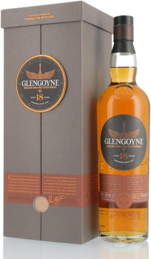 Glengoyne 18 Year Old Highland Single Malt Scotch Whisky 70cl 43 ABV AwardWinning Whisky Distilled Slowly in First Fill Sherry Casks Ideal for Gifting