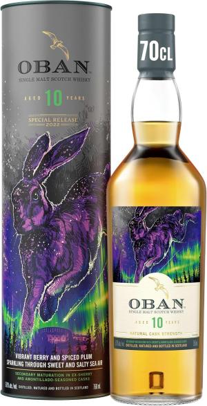 Oban 2022 Special Release Single Malt Scotch Whisky 10 Years Old 571 vol 75cl Notes of Berry Spiced Plum Secondary Maturation in ExSherry Amontillado Casks