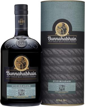 Bunnahabhain Stiuireadair Islay Single Malt Scotch Whisky 70cl 463 vol Fruity Nutty Spicey Unpeated Islay Whisky Islay Single Malt Whisky