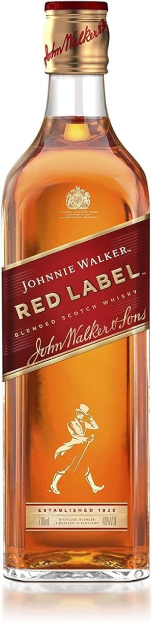 Johnnie Walker Double Black Label Blended Scotch Whisky 40 vol Enjoy Neat or in Drinks Iconic Scottish Red Label 70cl