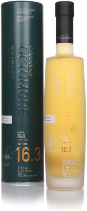 Octomore 163 Islay Single Malt 2019 5 year old Whisky 70cl 616 ABV