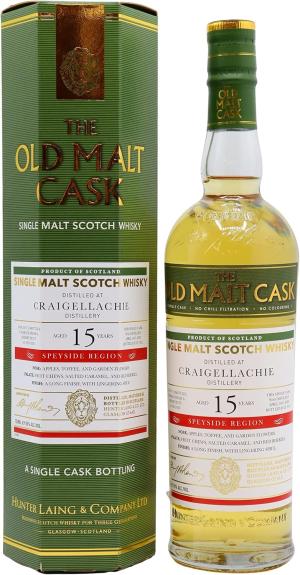 Craigellachie 15 Year Old 2007 cask 19528 Old Malt Cask Hunter Laing