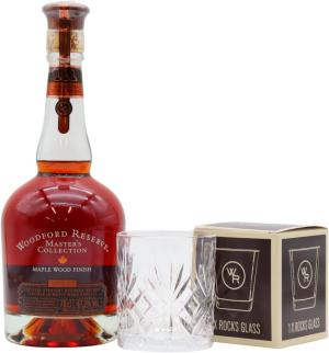 Woodford Reserve Masters Collection Maple Wood Finish Kentucky Straight Bourbon Whiskey 70cl 472 ABV Includes Branded Glass