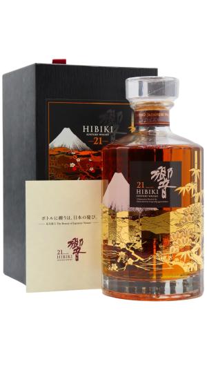 Hibiki 21 year old Kacho Fugetsu Limited Edition Blended Japanese Whisky 70cl 43 ABV