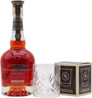 Woodford Reserve Masters Collection 1236 Batch Proof Kentucky Straight Bourbon Whiskey 70cl 618 ABV Includes Branded Glass