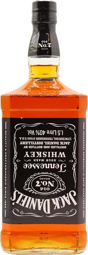 JackDaniels Old No 715 Litre Bar Size Whiskey