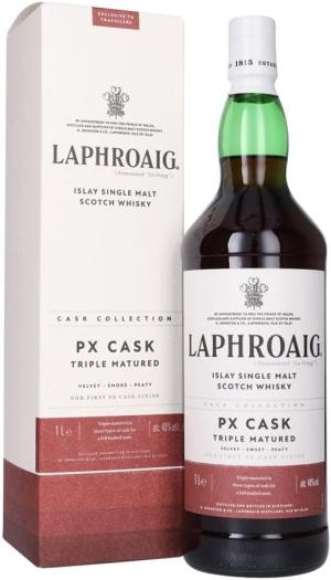 Laphroaig PX Cask Islay Single Malt Scotch Whisky Distillery Bottling Travel Retail 1 Litre