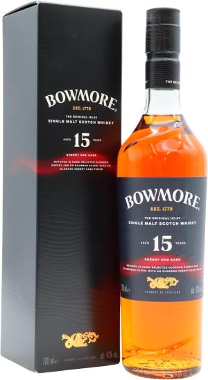 Bowmore Sherry Oak Collection 15 year old Whisky 70cl 43 ABV