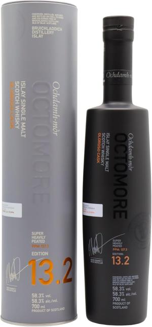 Octomore 132 Islay Single Malt 5 year old Whisky 70cl 583 ABV
