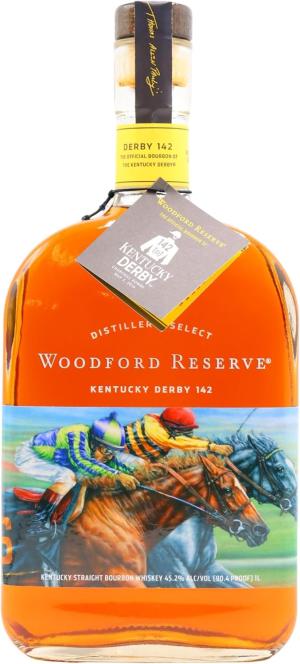 Woodford Reserve Kentucky Derby 142 Kentucky Straight Bourbon Whiskey 100cl 452 ABV 1 Litre