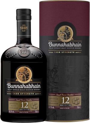 Bunnahabhain 12 year old Cask Strength 2023 Edition 70cl 601 vol Dark Fruits Spiced Toasted Nuts Unpeated Islay Whisky Islay Single Malt Whisky